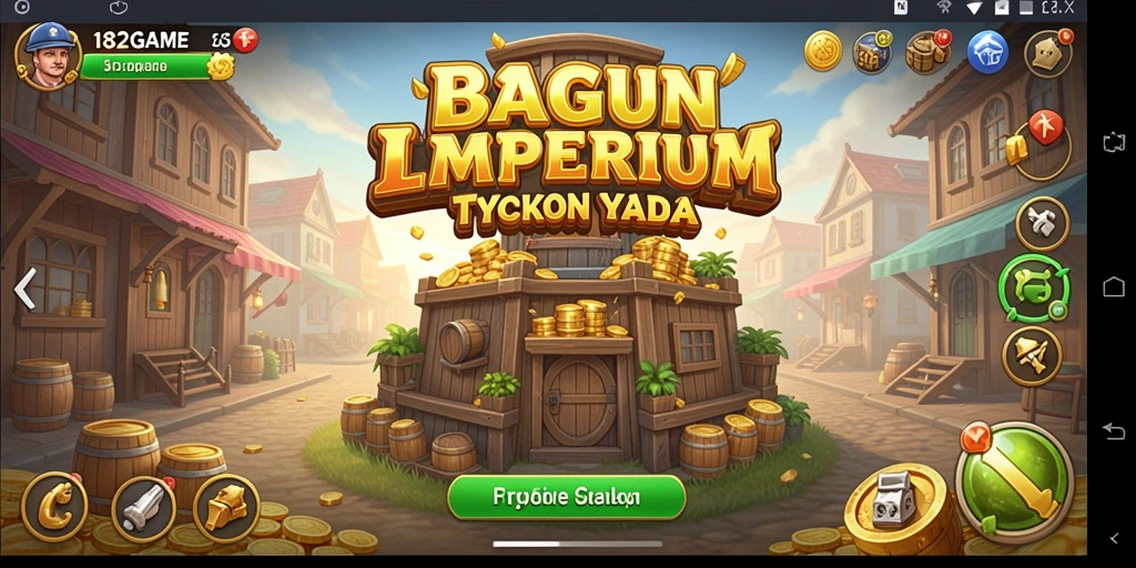 Tampilan gameplay Tycoon yang menarik dari 182GAME.
