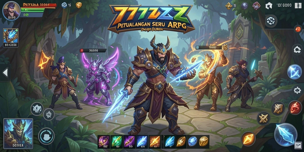 Tampilan gameplay menarik dalam 777ZX dengan pertempuran yang intens.