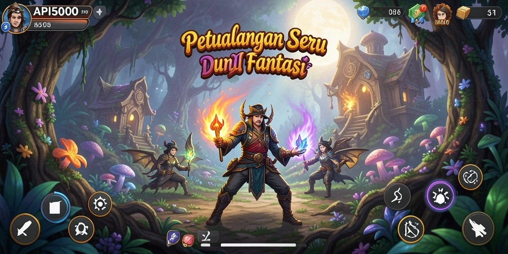 Tangkapan layar menampilkan aksi seru dari gameplay API5000.