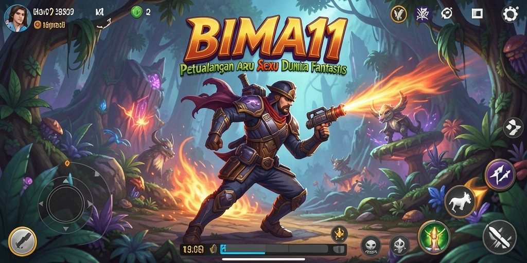 Gameplay BIMA11 yang mendebarkan dengan aksi tak terduga.