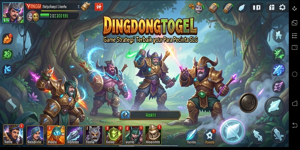 Tampilan menarik dari gameplay DINGDONGTOGEL yang penuh strategi.