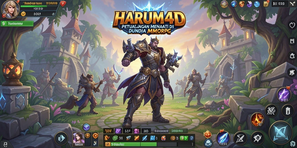 Tampilan gameplay <strong>HARUM4D</strong> yang menakjubkan dengan petualangan seru.