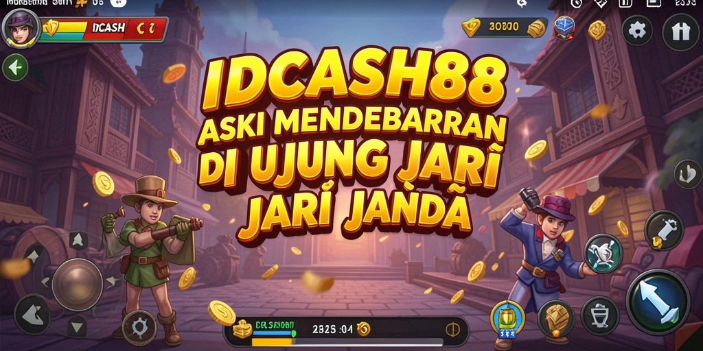Tangkapan layar IDCASH88 menampilkan aksi pertarungan yang intens dan grafis yang menawan.