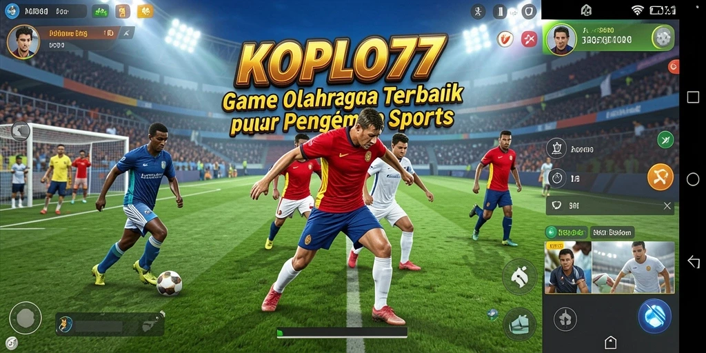 Tampilan gameplay seru KOPLO77 saat pertandingan berlangsung.