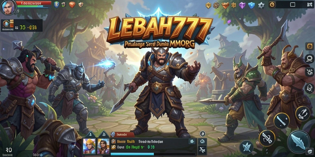 Tampilan gameplay menakjubkan dari LEBAH777 yang penuh aksi.
